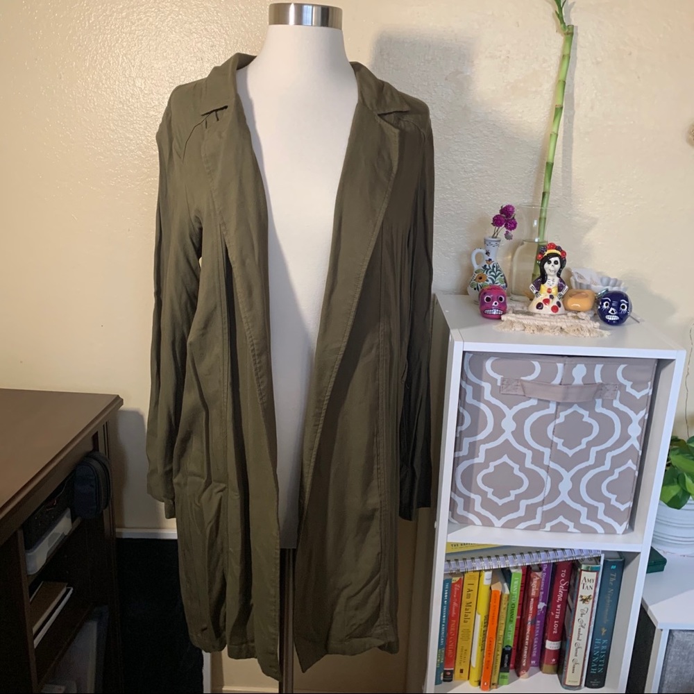 Forever 21 long duster/ coat - Picture 2 of 9
